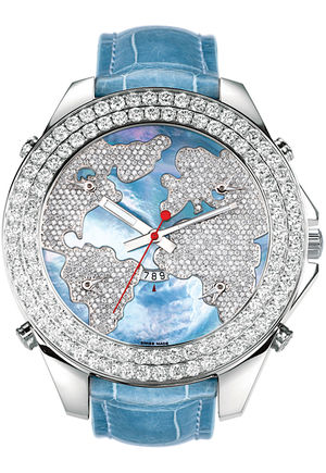 JC - 47JWB Jacob & Co Five Time Zone World Is Yours