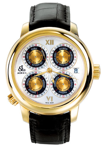 GMT-1YG (Limited Edition) Jacob & Co World GMT
