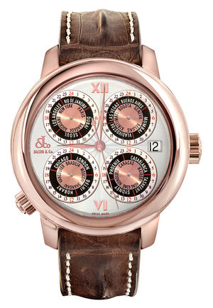 GMT-11RG (Limited Edition) Jacob &amp; Co World GMT