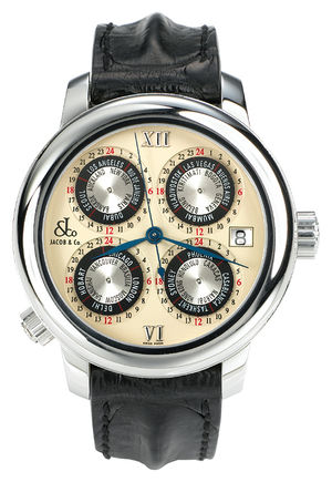 GMT-2SS (Limited Edition) Jacob &amp; Co World GMT