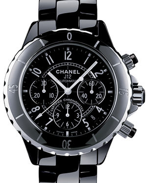 H0940 Chanel J12 Black