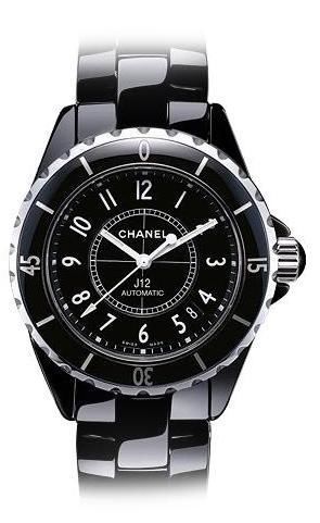 h0685 Chanel J12 Black