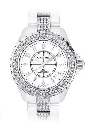 h1422 Chanel J12 White