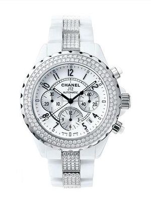 h1707 Chanel J12 White