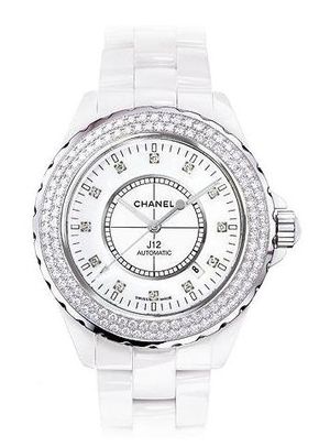 h2013 Chanel J12 White