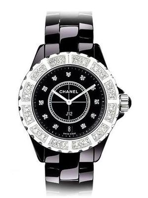 h2428 Chanel J12 Black