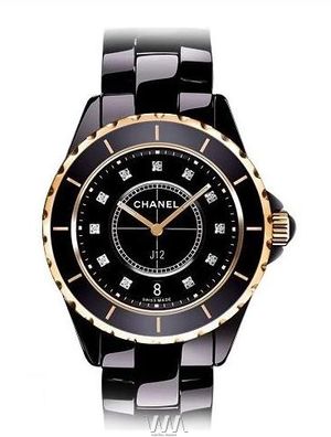 h2544 Chanel J12 Black