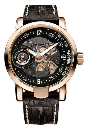 one-week-fire-rose-gold Armin Strom Single Barrel