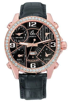 JC-9RG Jacob & Co Five Time Zone