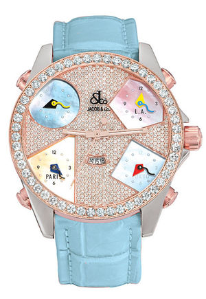 JC-44SSR Jacob & Co Five Time Zone