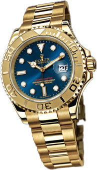 16628 Blue Rolex Yacht-Master