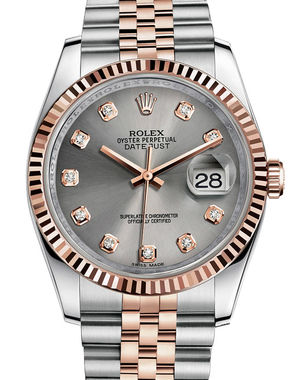 116231 steel diamond dial Jubilee Rolex Datejust 36