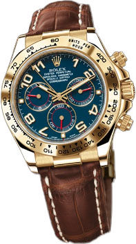 116518 blue dial Rolex Cosmograph Daytona