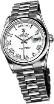118209 White Dial Rolex Day-Date 36