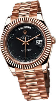 218235 Black Rolex Day-Date II Archive