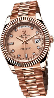 218235 Pink Diamonds Rolex Day-Date II Archive