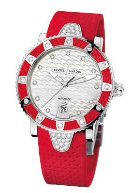 8103-101E-3C/10.16 Ulysse Nardin Diver Lady