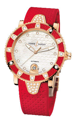 8106-101E-3C/10.16 Ulysse Nardin Diver Lady