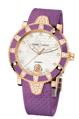 8106-101E-3C/10.17 Ulysse Nardin Diver Lady