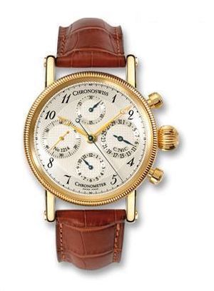 CH-7521-CD Brown Chronoswiss Chronometer Chronograph