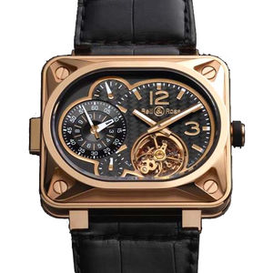 BR Minuteur Tourbillon Pink Gold Bell & Ross BR 01 Tourbillon