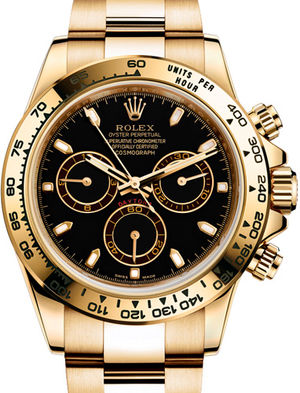 116508 Black Rolex Cosmograph Daytona