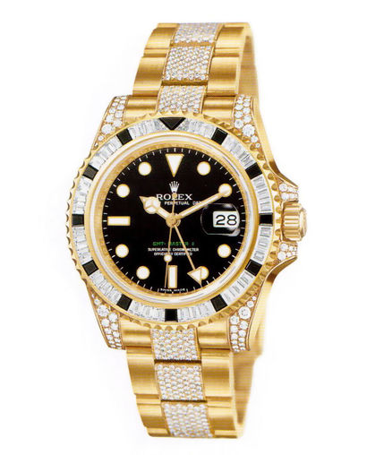 116758 SANR bracelet diamonds Rolex GMT-Master II