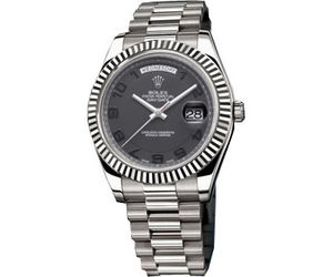 218239  black dial   Rolex Day-Date II Archive