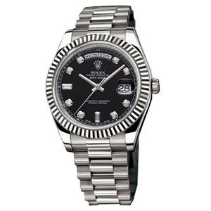 218239  black diamond dial   Rolex Day-Date II Archive