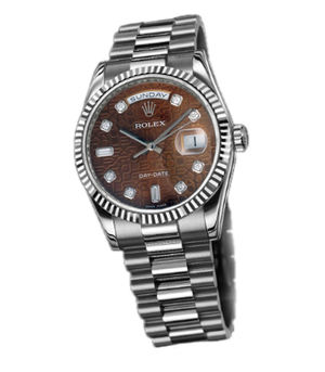 118239 Havana brown dial Rolex Day-Date 36