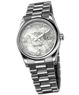 118209 meteorite dial diamonds Rolex Day-Date 36