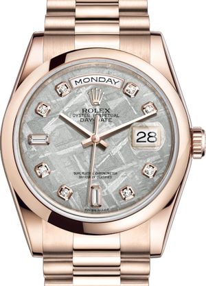 118205 Meteorite set with diamonds Rolex Day-Date 36