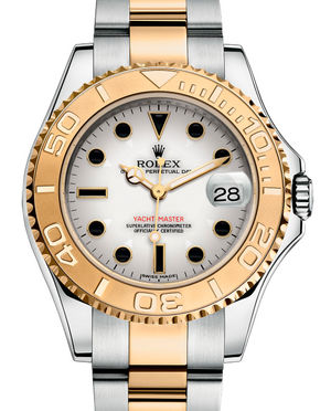 168623 White Rolex Yacht-Master