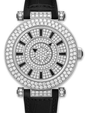 42 DM D2R CD B Onyx Croco Franck Muller Double Mystery