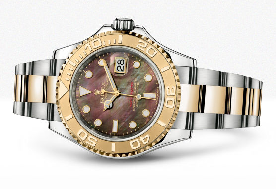16623 Black mother-of-pearl Rolex Yacht-Master