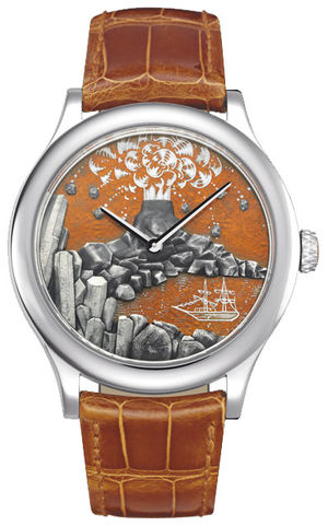 A Journey to the Center of the Earth Van Cleef &amp; Arpels Extraordinary Dials™
