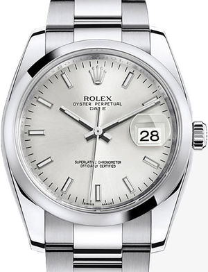 115200 silver dial  Rolex Oyster Perpetual