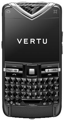 Carbon Fibre Pyramid Embossed  Vertu Constellation Quest