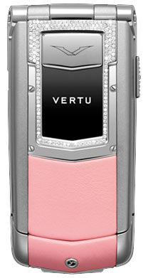 Aluminium Silver Ceramic Keys Diamond Trim Vertu Ayxta