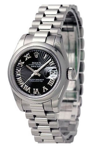 178246 black sunbeam dial Roman numerals Rolex Datejust 31