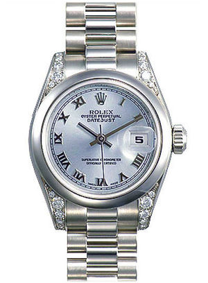 178296 ice blue Roman numerals Rolex Datejust 31