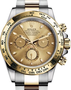 116523 Champagne Rolex Cosmograph Daytona