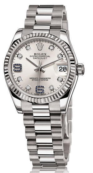 178279 silver Rolex Datejust 31