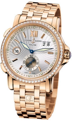 246-55B-8/31 Ulysse Nardin Dual Time Lady