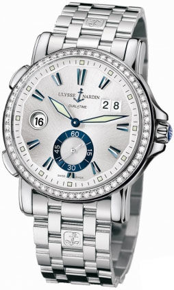 243-55B-7/91 Ulysse Nardin Dual Time Lady