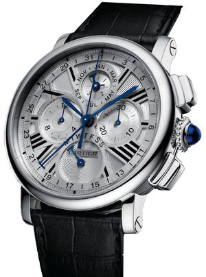 Perpetual Calendar Chronograph WG Cartier Rotonde de Cartier