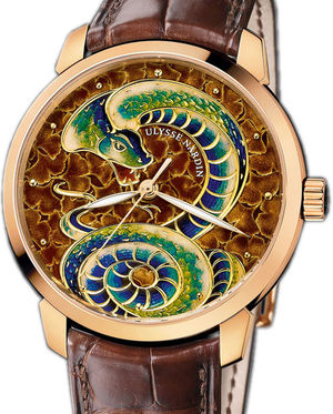 8156-111-2/SNAKE Ulysse Nardin Classico Enamel