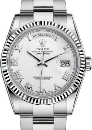 118239 White Roman numerals Rolex Day-Date 36