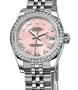 179384 pink Roman dial Jublilee Rolex Lady-Datejust 26 Archive