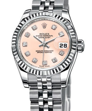 179174 pink diamond dial Jublilee Rolex Lady-Datejust 26 Archive